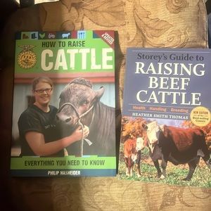 2 - cattle books Brand New